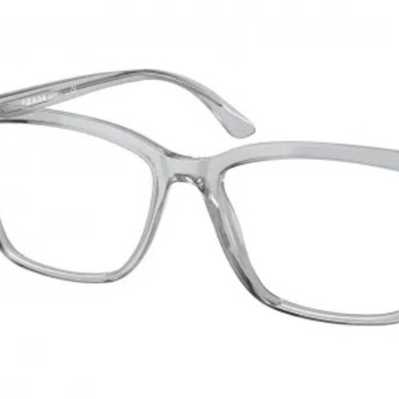 Prada VPR 14W U43-1O1 Eyeglasses Clear Transparent 54mm Frames New Authentic - Picture 1 of 3
